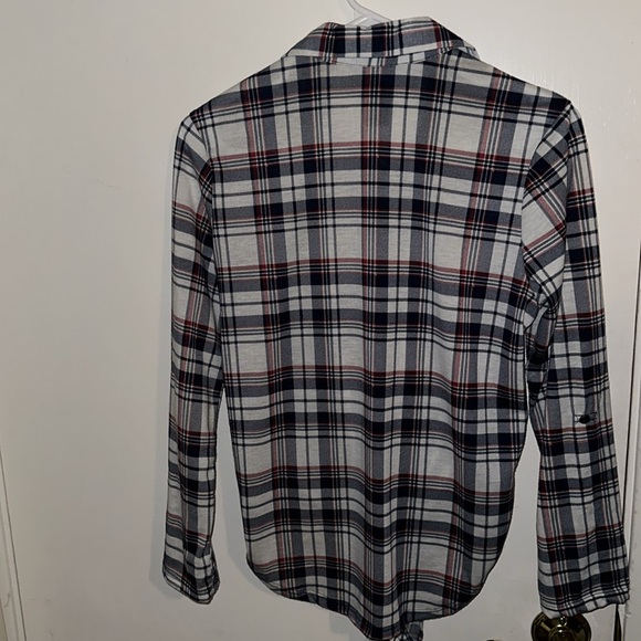 Project 28 Tie-Front Flannel - Picture 2 of 2